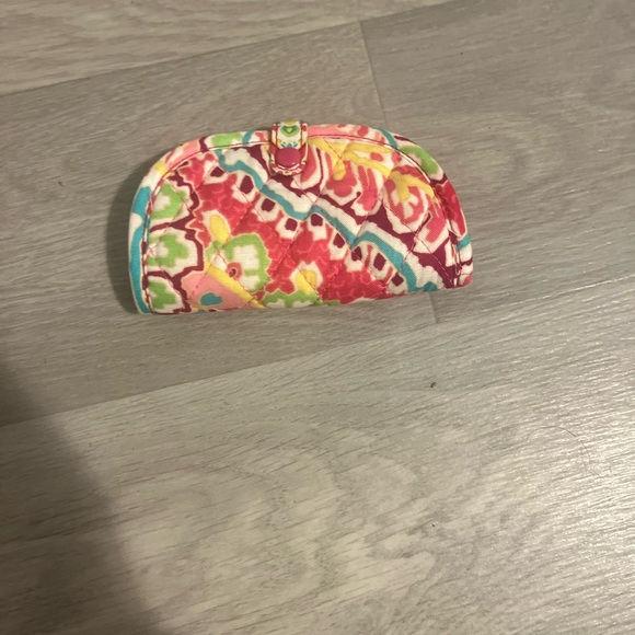 Vera Bradley Handbags - Vera Bradley Pink and Yellow Mini Bag